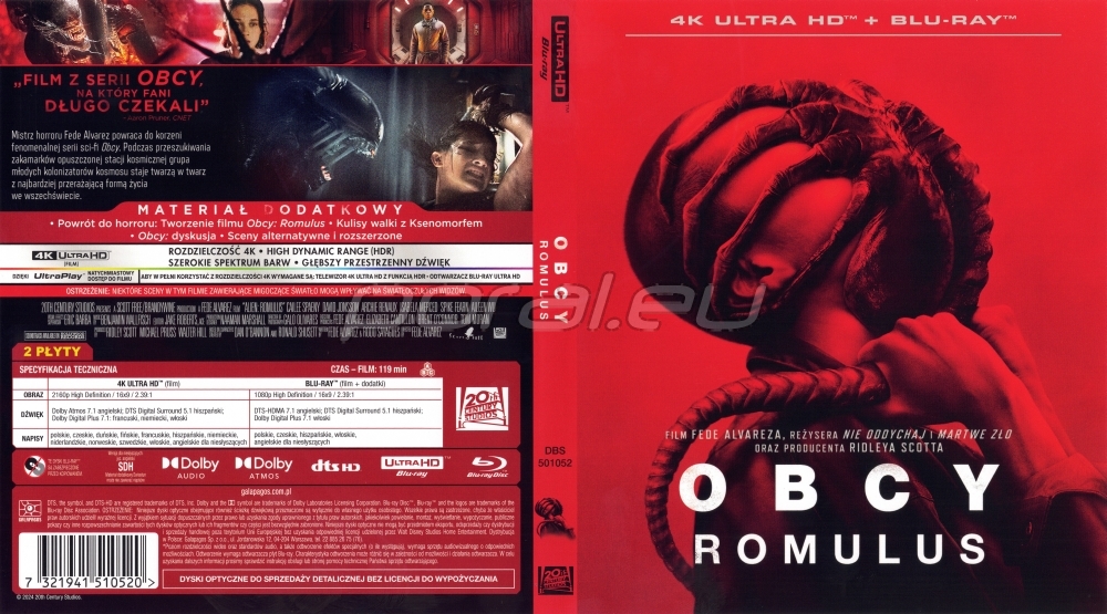 Polska okładka 4K Ultra HD
