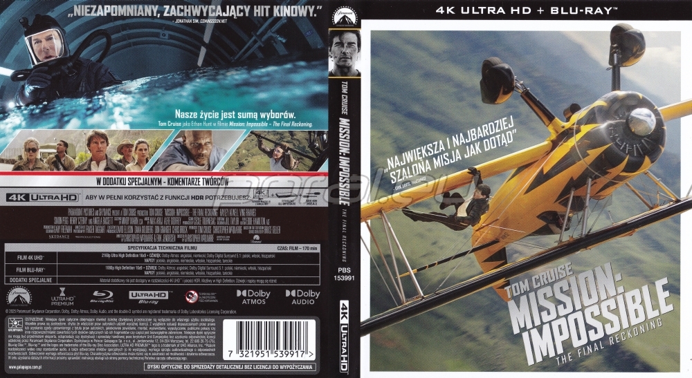 Polska okładka 4K Ultra HD