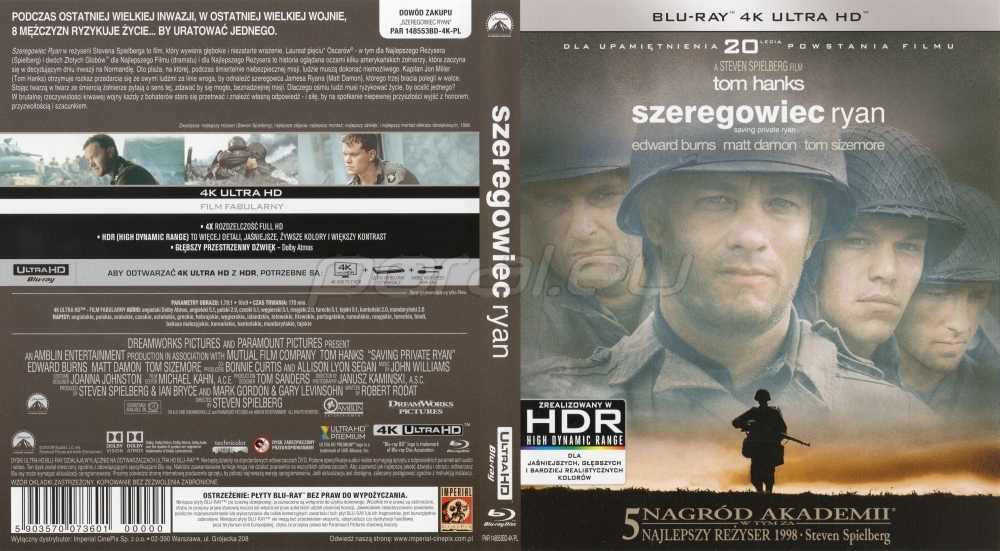 Stara okładka Imperial CinePix - 4K Ultra HD