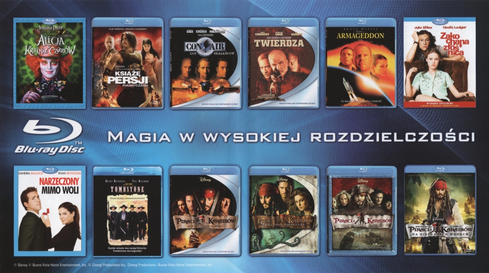 Okładka CD Projekt - Blu-ray