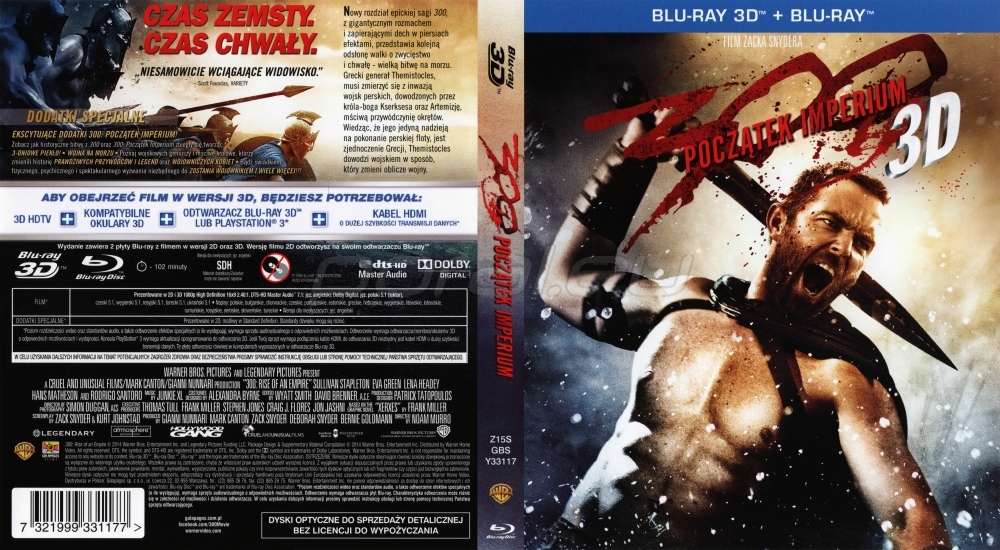 Polska okładka Blu-ray 3D
