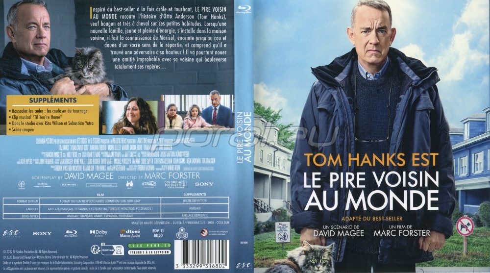 Francuska okładka Blu-ray