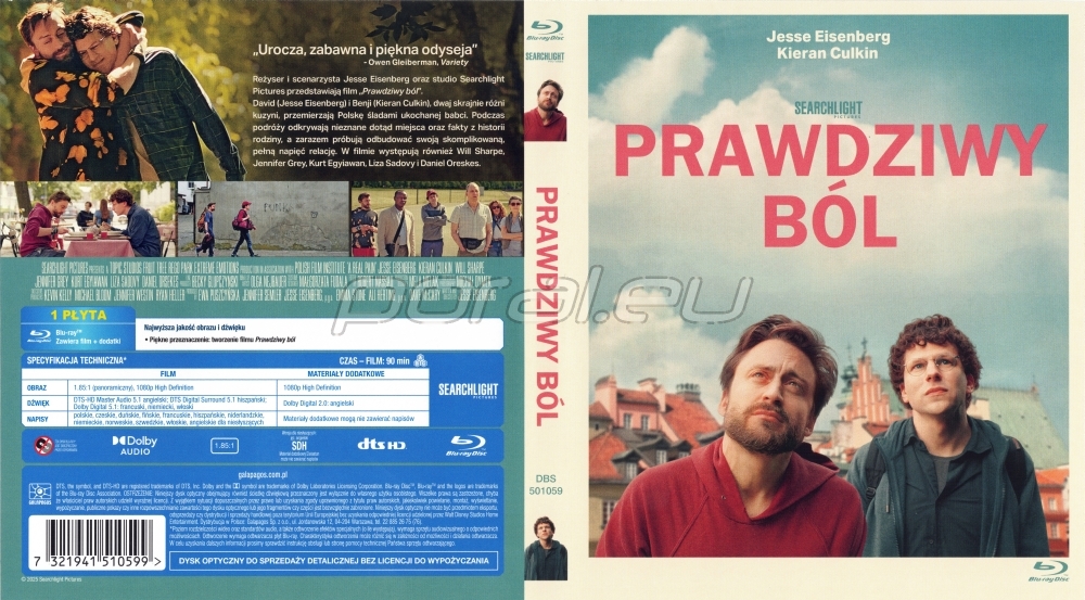 Polska okładka Blu-ray