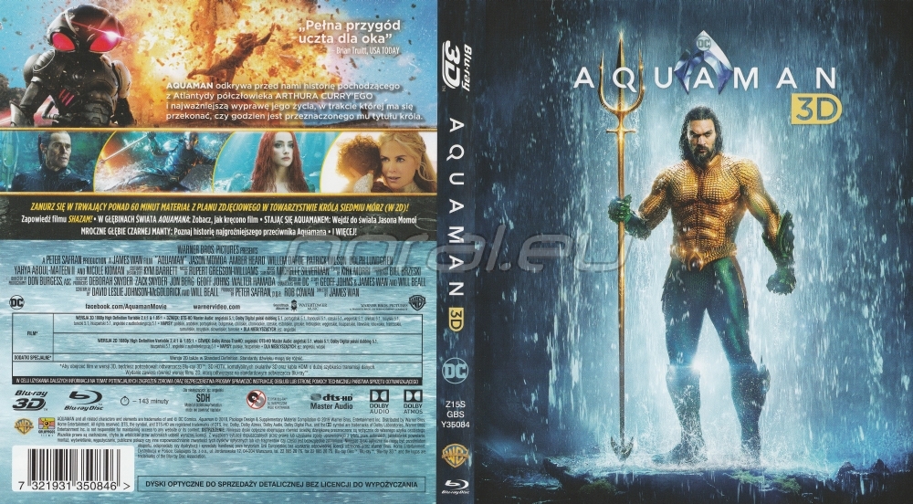 Polska okładka Blu-ray 3D