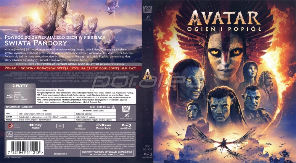 Polska okładka Blu-ray