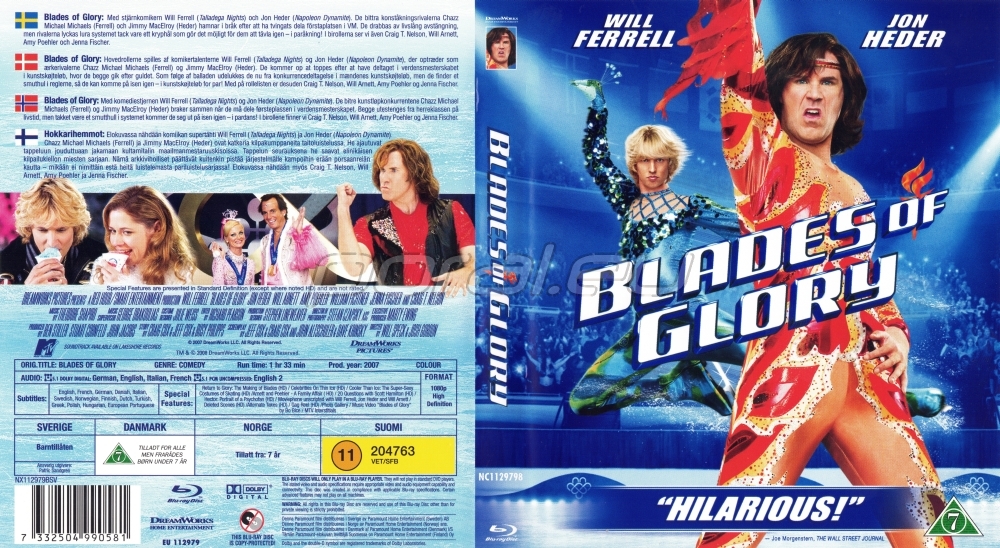 Szwedzka okładka Blu-ray