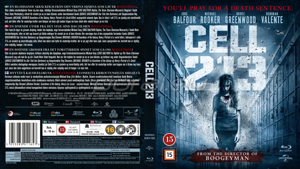 Szwedzka okładka Blu-ray