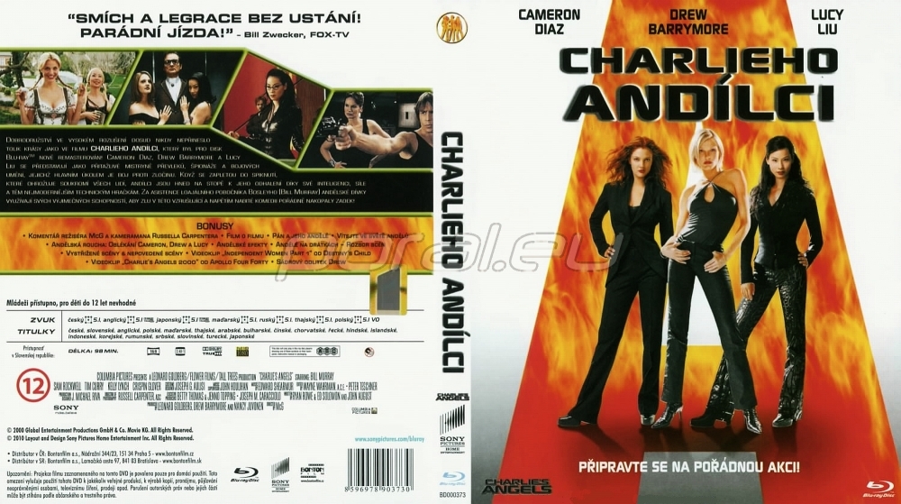 Czeska okładka Blu-ray