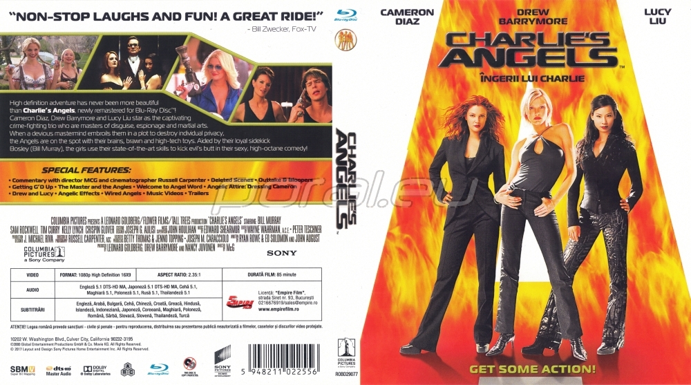 Rumuńska okładka Blu-ray