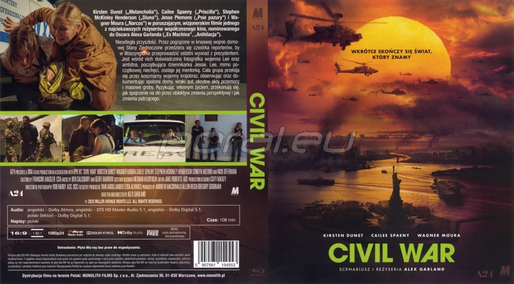 Polska okładka Blu-ray