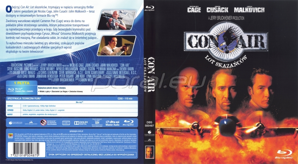 Polska okładka Galapagos - Blu-ray