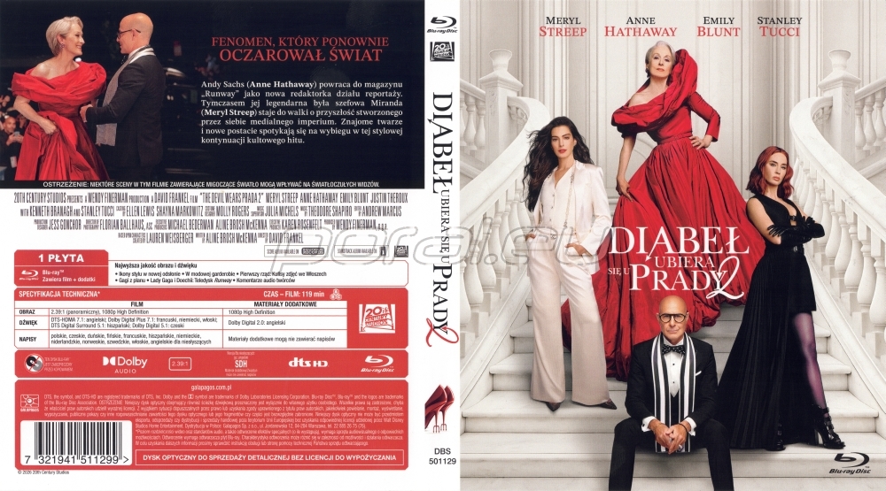 Polska okładka Blu-ray