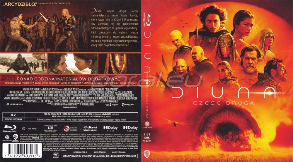 Polska okładka Blu-ray