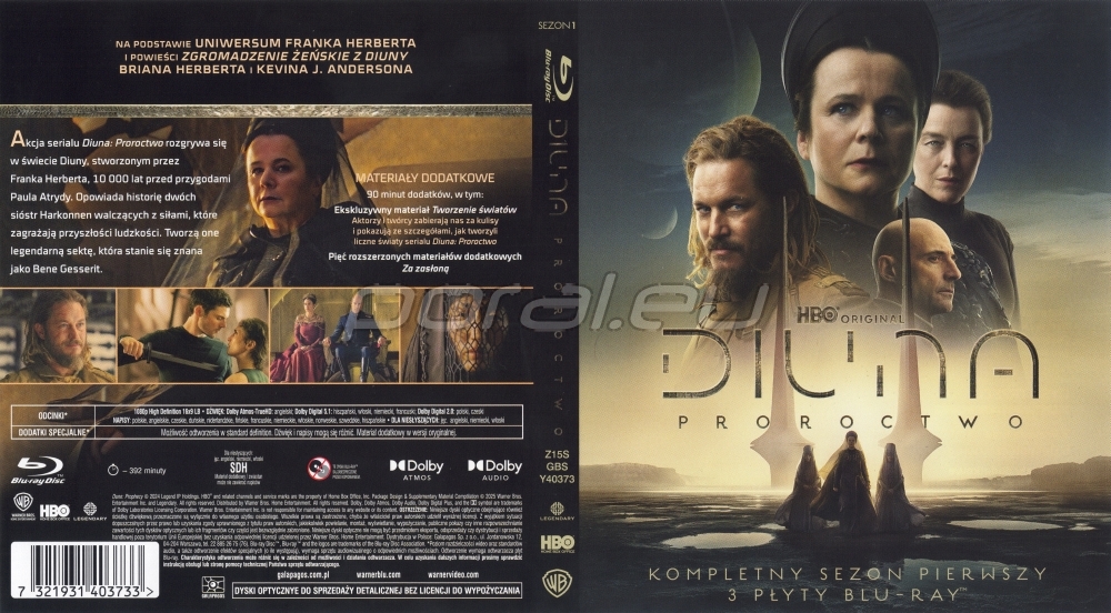 Polska okładka Serial - Blu-ray