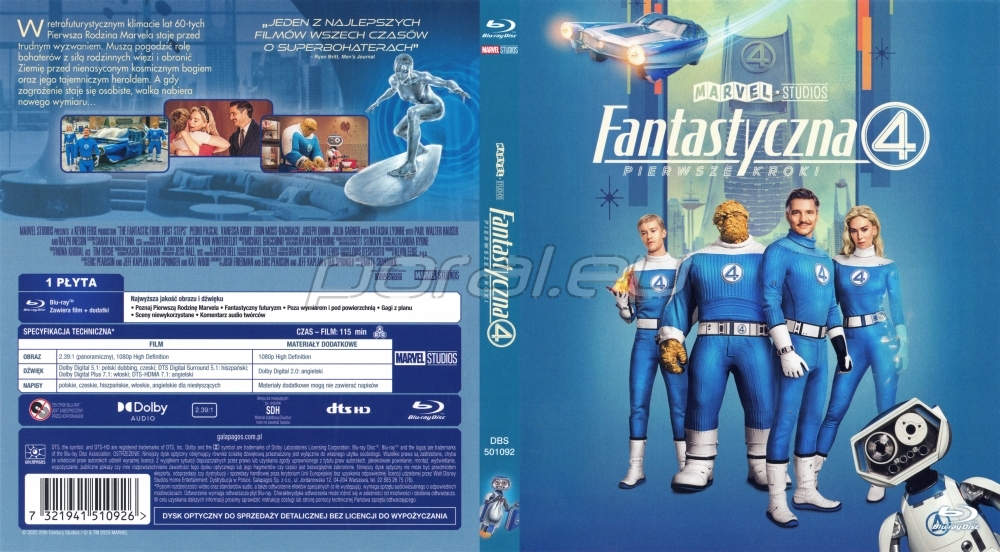 Polska okładka Blu-ray