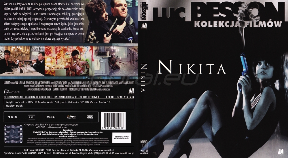 Polska okładka Blu-ray