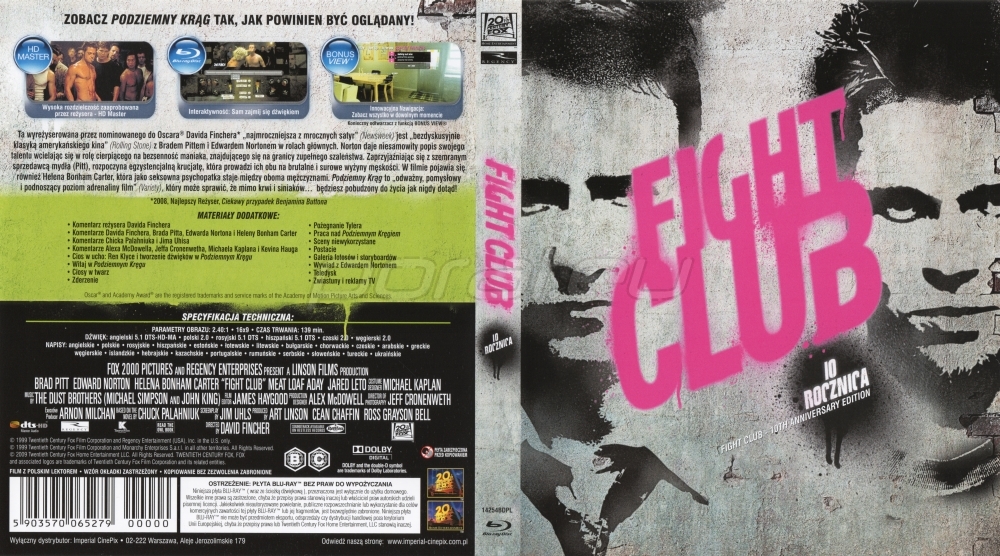 Polska okładka Imperial CinePix - Blu-ray