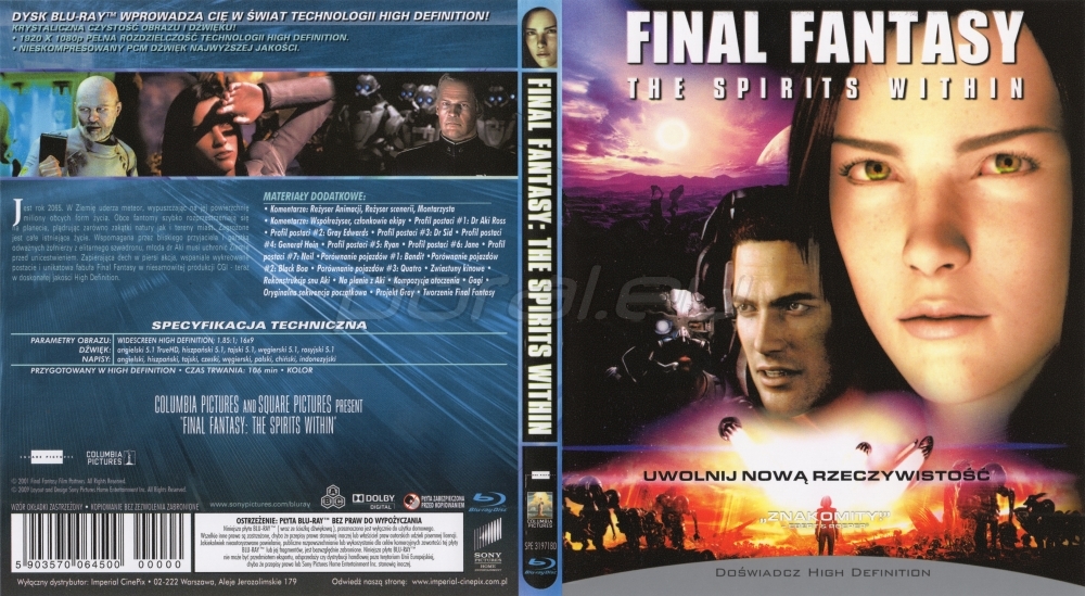 Polska okładka Ver. 2 - Blu-ray