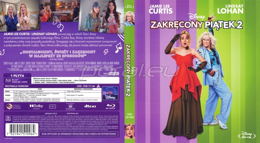 Polska okładka Blu-ray