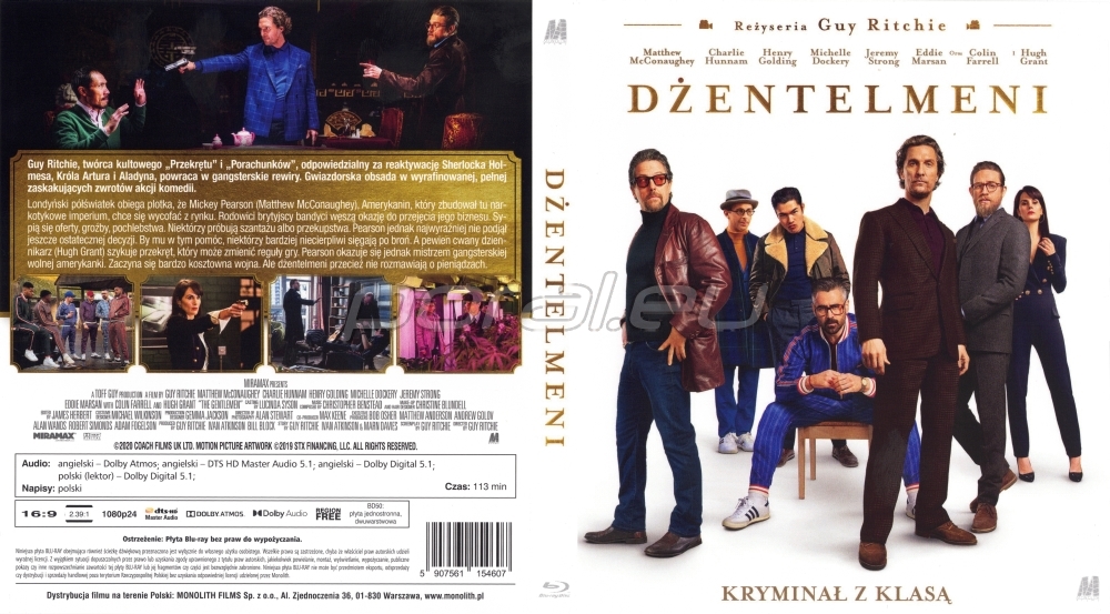 Polska okładka Blu-ray
