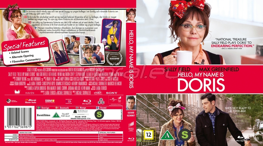 Szwedzka okładka Blu-ray