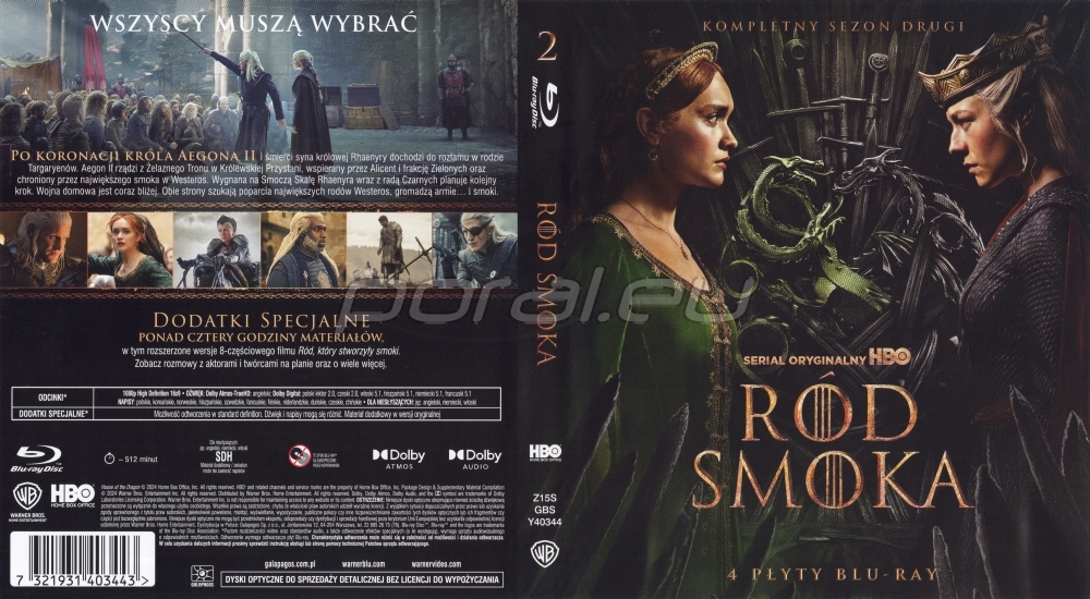 Polska okładka Serial Blu-ray
