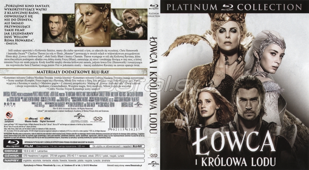 Polska okładka Platinum Collection - Blu-ray