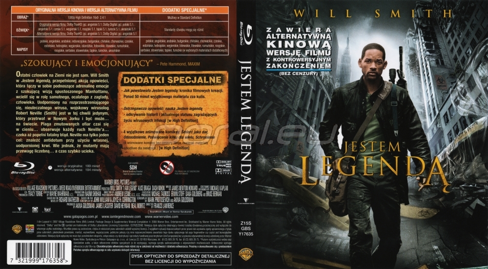 Polska okładka Blu-ray