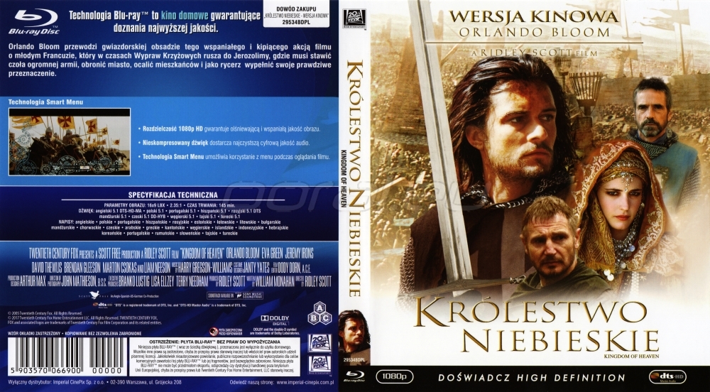Polska okładka Imperial CinePix - Blu-ray