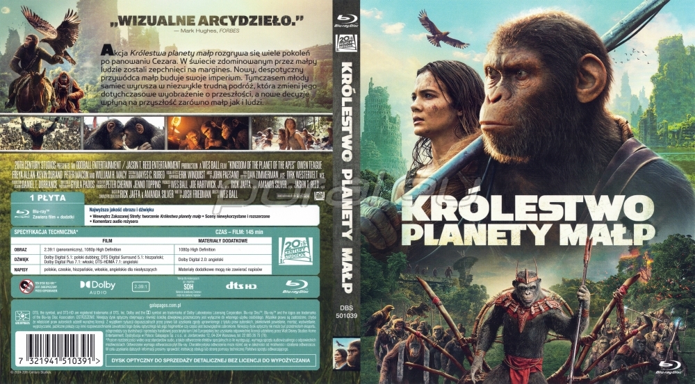 Polska okładka Blu-ray