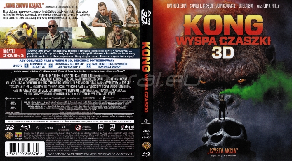 Polska okładka Blu-ray 3D