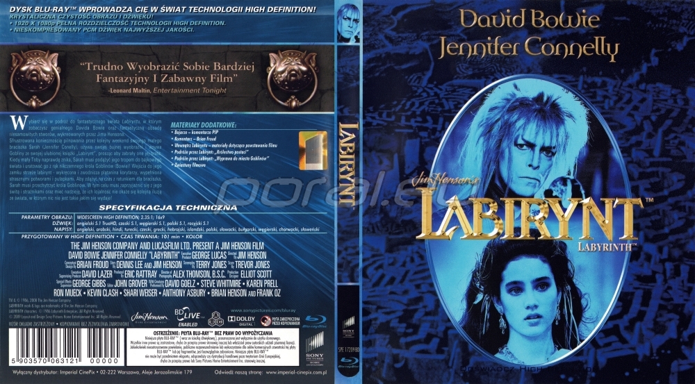 Polska okładka Blu-ray