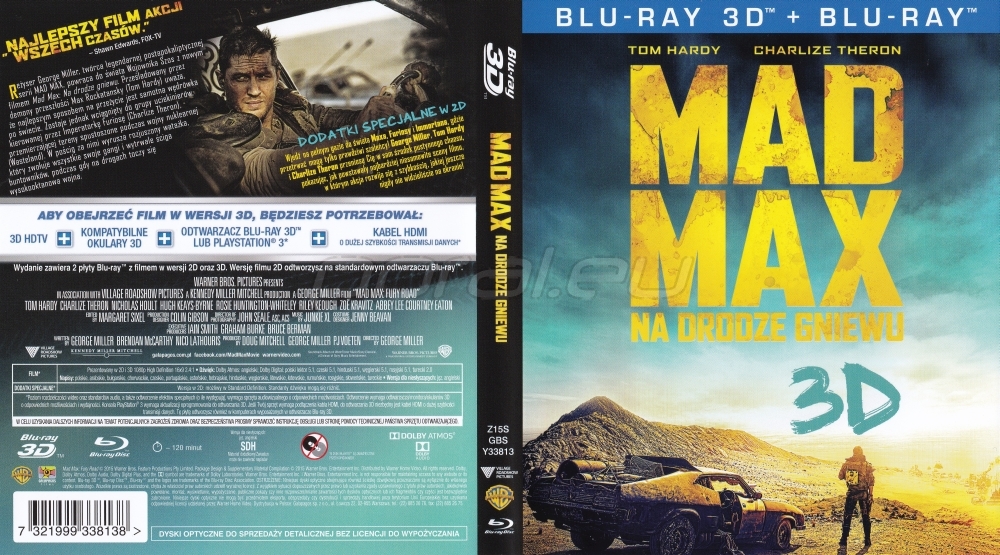 Polska okładka Blu-ray 3D