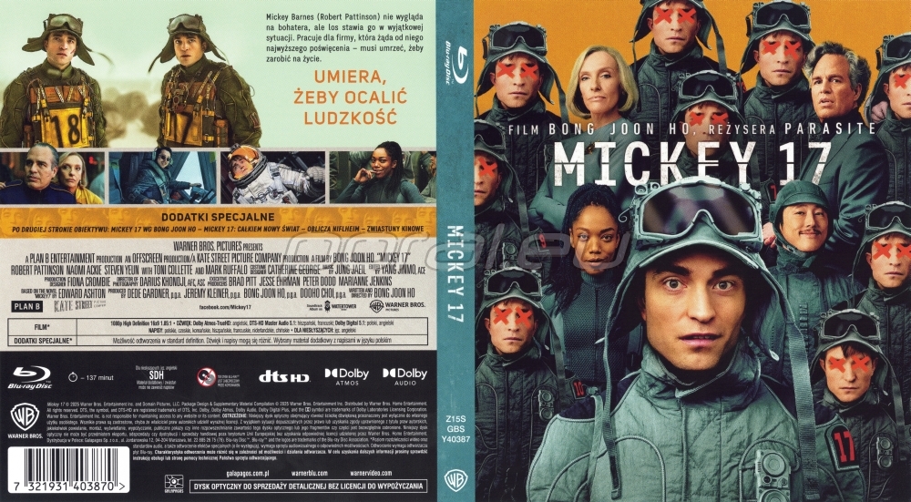 Polska okładka Blu-ray