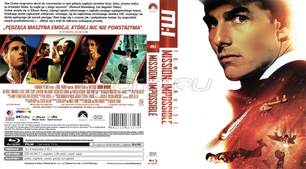 Polska okładka Filmostrada - Blu-ray