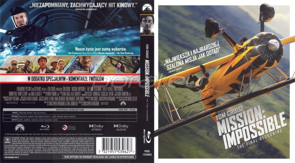 Polska okładka Blu-ray