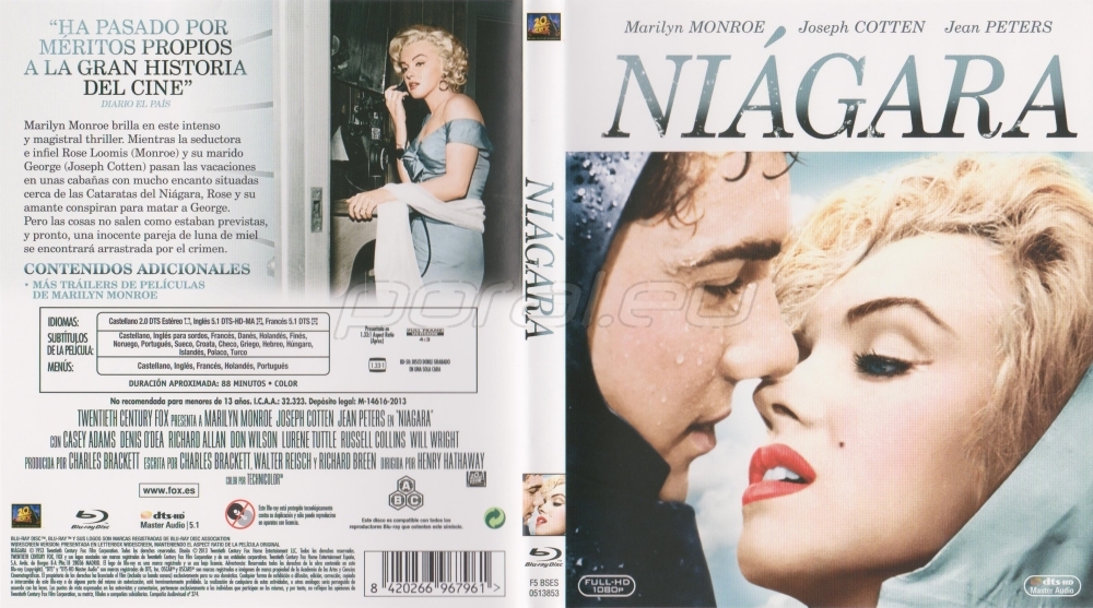Hiszpańska okładka Blu-ray