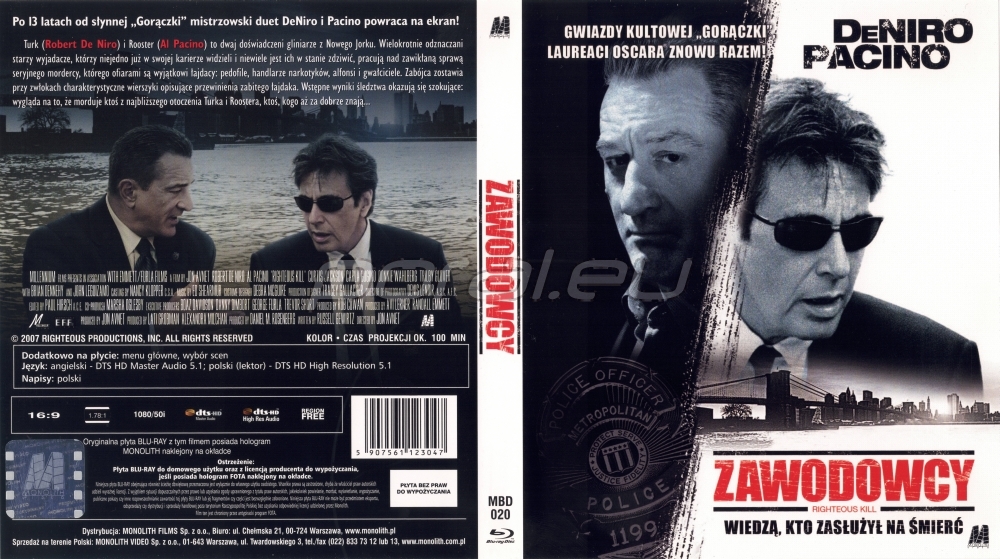 Polska okładka Blu-ray