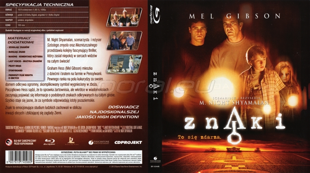 Polska okładka Blu-ray