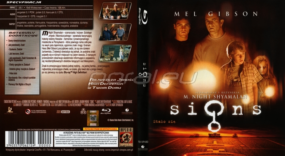 Polska okładka Blu-ray
