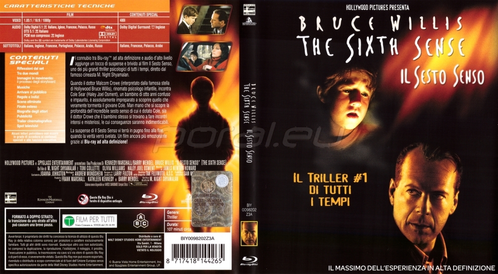 Włoska okładka Blu-ray