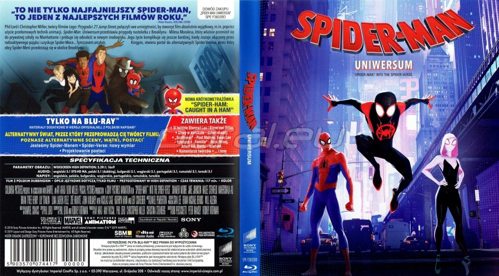 Polska okładka Blu-ray