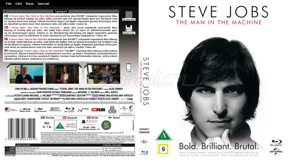 Szwedzka okładka Blu-ray