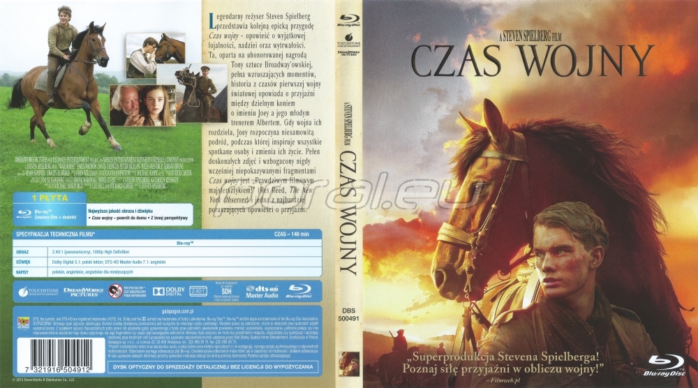 Polska okładka Galapagos - Blu-ray