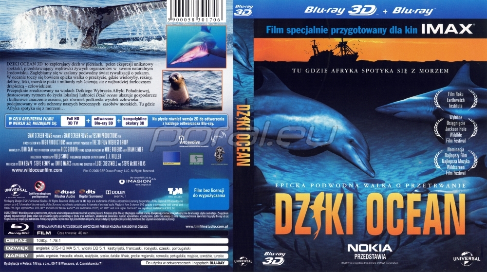 Polska okładka Blu-ray 3D