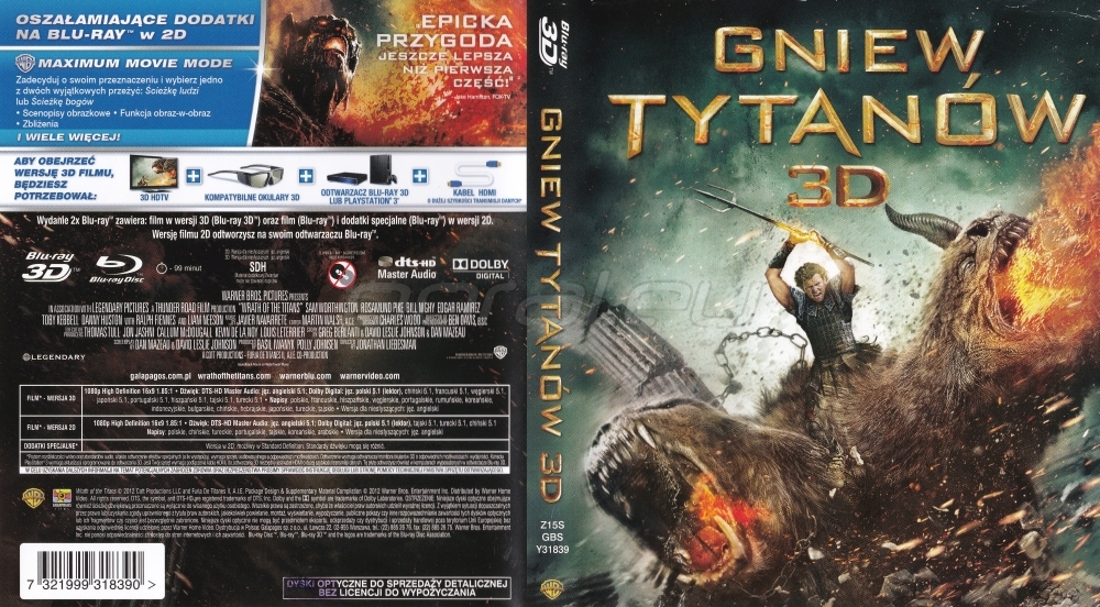 Polska okładka Blu-ray 3D