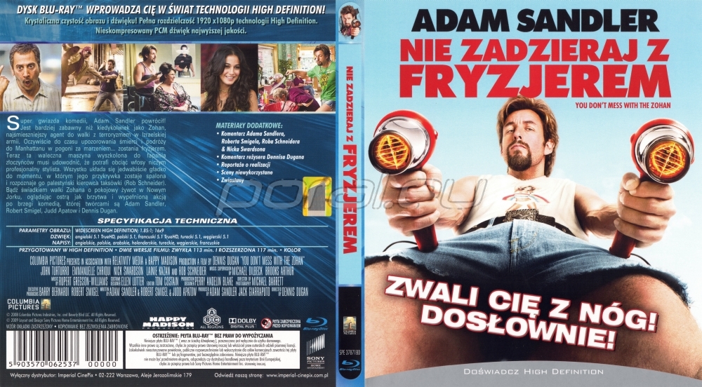 Polska okładka Blu-ray