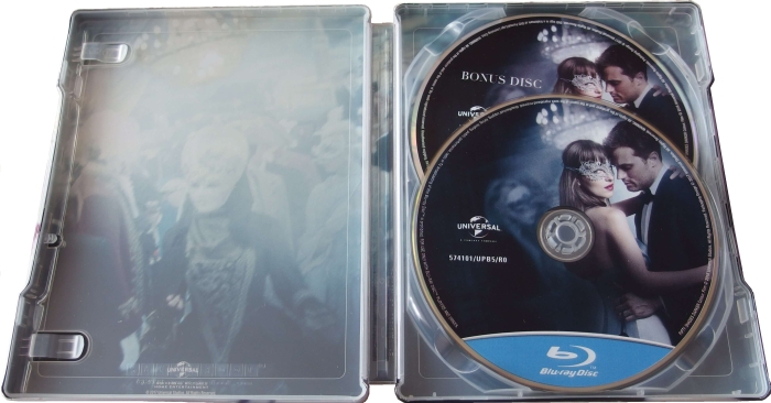 Ciemniejsza strona Greya - Fifty Shades Darker (2017) <br> Opakowanie Steelbook <br>Film Blu-ray