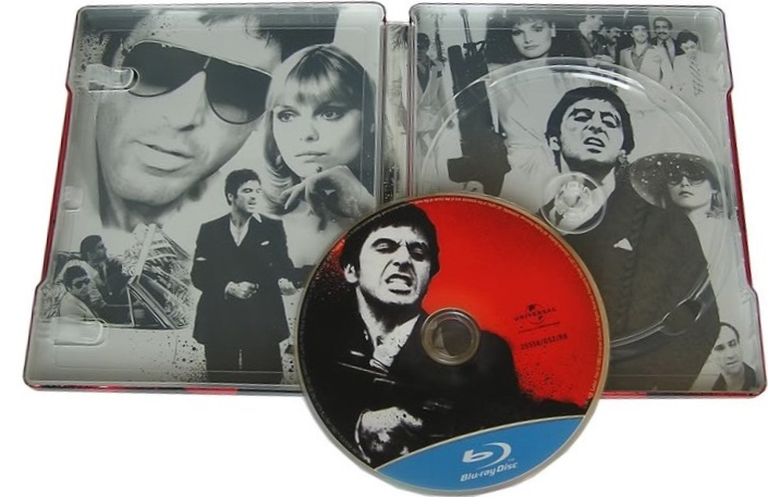 Człowiek z Blizną - Scarface (1983) <br> Opakowanie Steelbook <br>Film Blu-ray