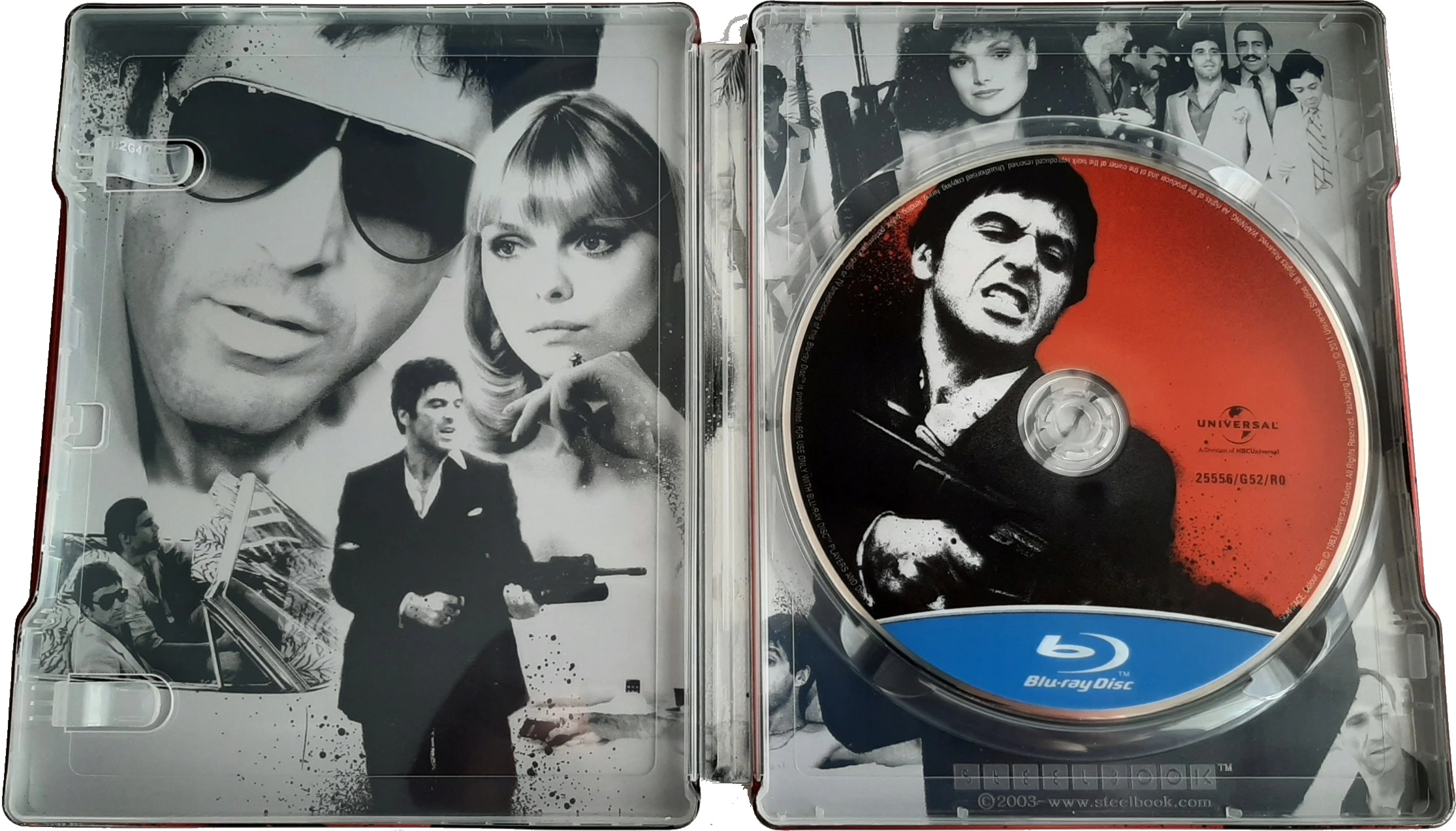 Człowiek z Blizną - Scarface (1983) <br> Opakowanie Steelbook <br>Film Blu-ray
